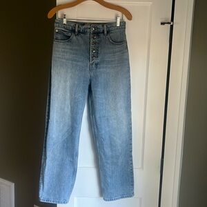 Used, good condition Everlane The Way-High jean, discontinued button fly.